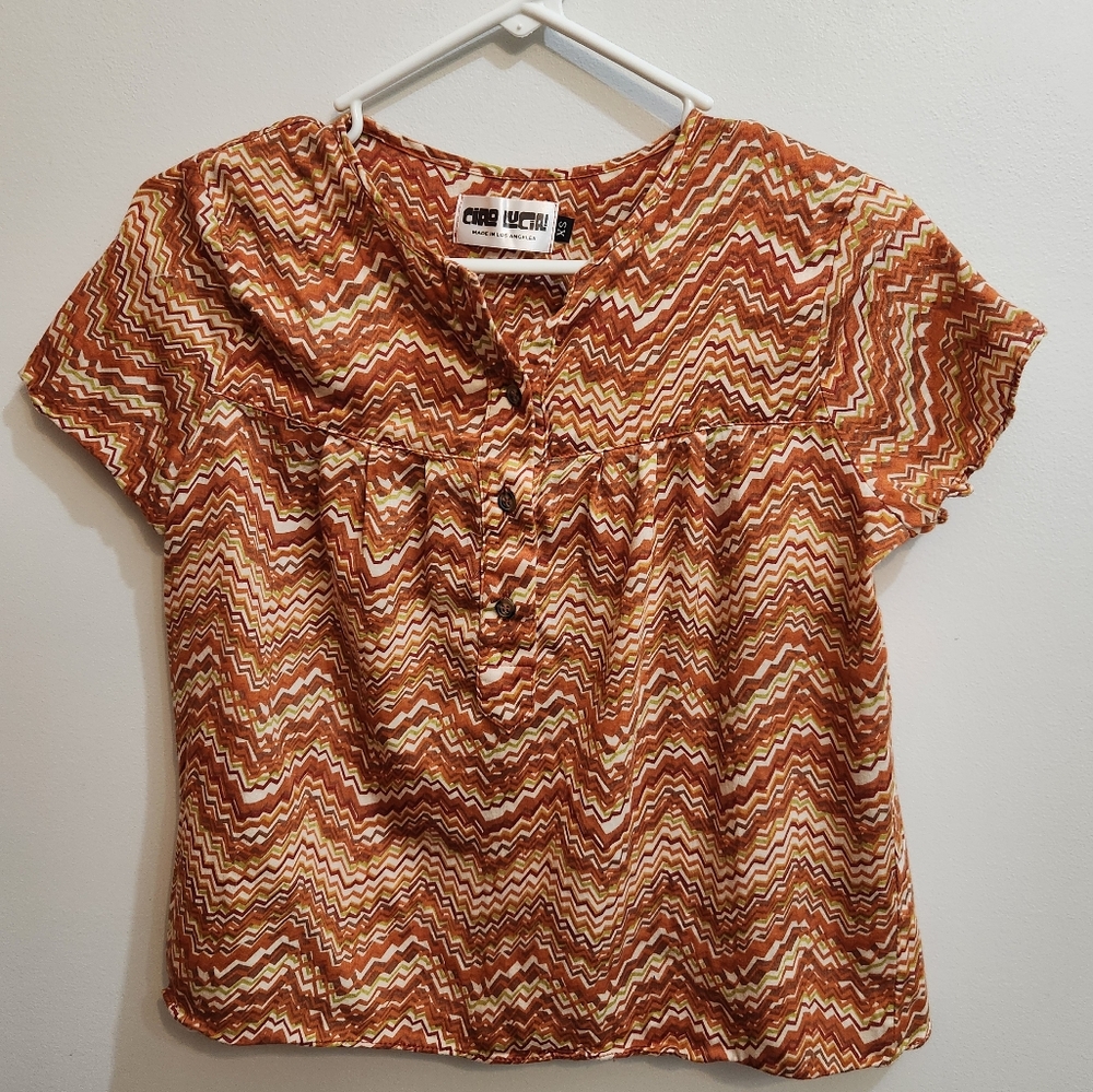 Ciao Lucia Fall Colors Top Size XS